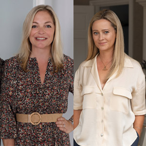Abbie Jackson and Amy Savage, co-founders, This is Glow 