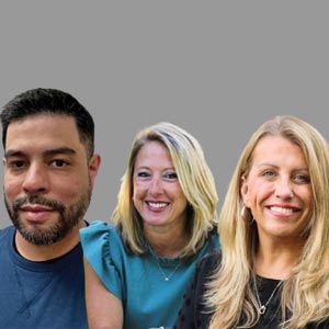 Matthew Veve, Regional Manager, Lisa Boone, Operations Manager and April Kaufman, Manager, Work-Comp Management Services
