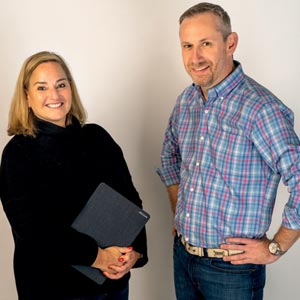 Wendy McIntosh, co-founder and Managing Director, James Temple, co-founder, Emerald Talent