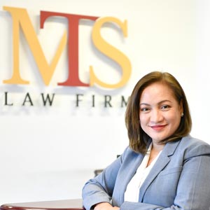 Mary Lyn Tanawan Sanga, Founder and Managing Attorney, MTS Law Firm