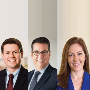 Michael J. Rossi, Partner; Thomas J. Gallitano, Partner; Kathleen R. O’Toole, Partner, Conn Kavanaugh Rosenthal Peisch & Ford, LLP