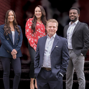   Trysten Metcalfe-Moulton,Manager, Client Services, Jonathan Omoleye,Manager, Business Services, Hunter Reid, President, Korie Reid, Manager, Business Finance, Payroll Funding Canada