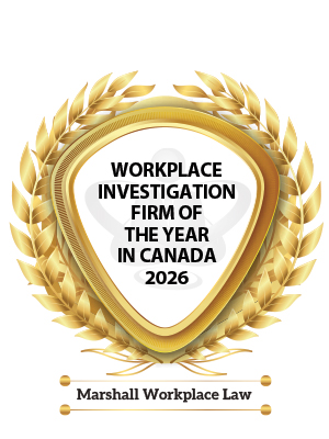 Workplace Investigation Firm of the Year in Canada 2026