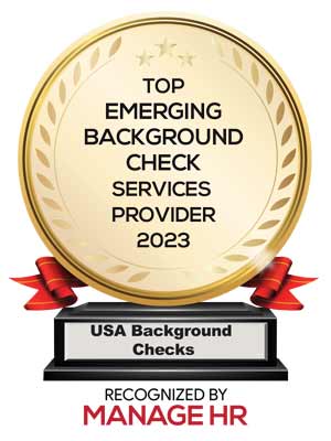 Top 10 Emerging Background Check Services Companies - 2023