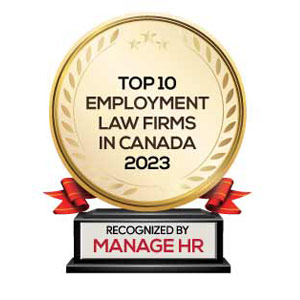 Top 10 Employment Law Firm in Canada - 2023